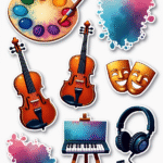 School Subjects - Sticker Sheet v9